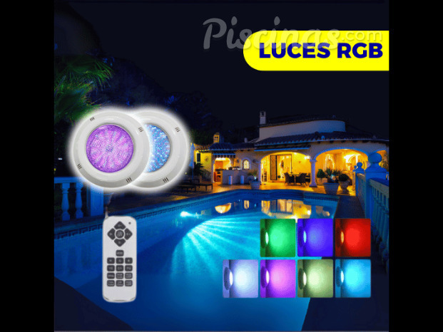 Luces de piscina RGB