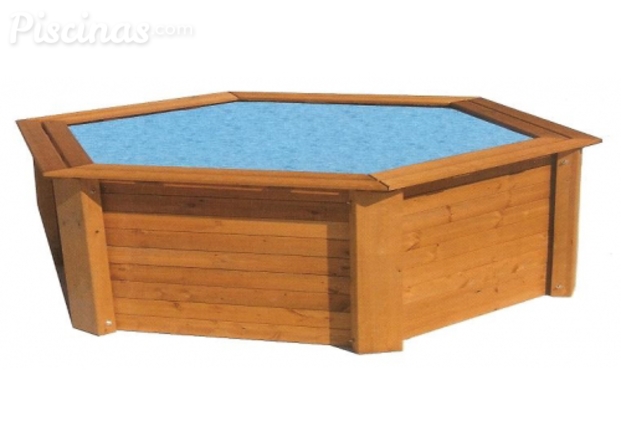 Piscina de madera